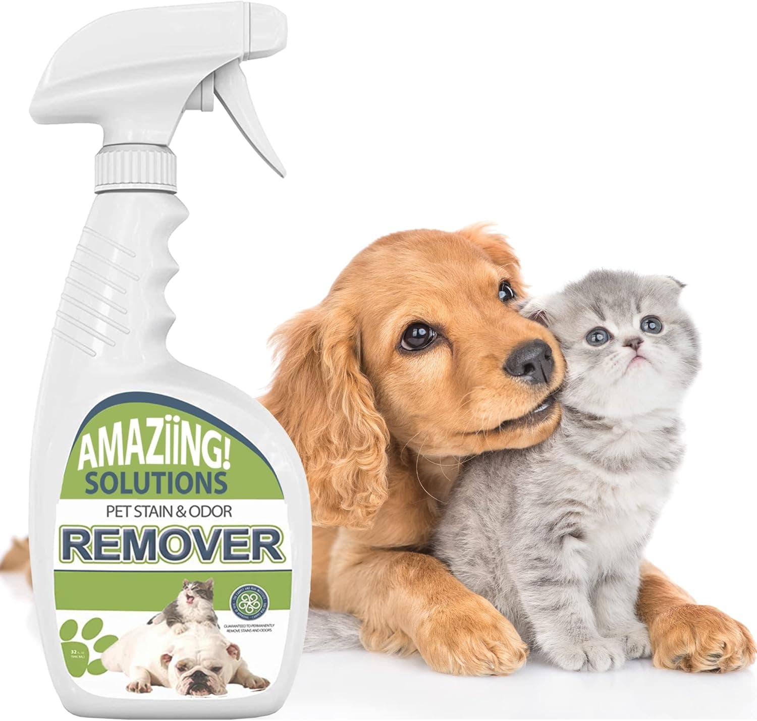 Amaziing Solutions Pet Stain and Odor Remover Enzyme Cleaner 32oz