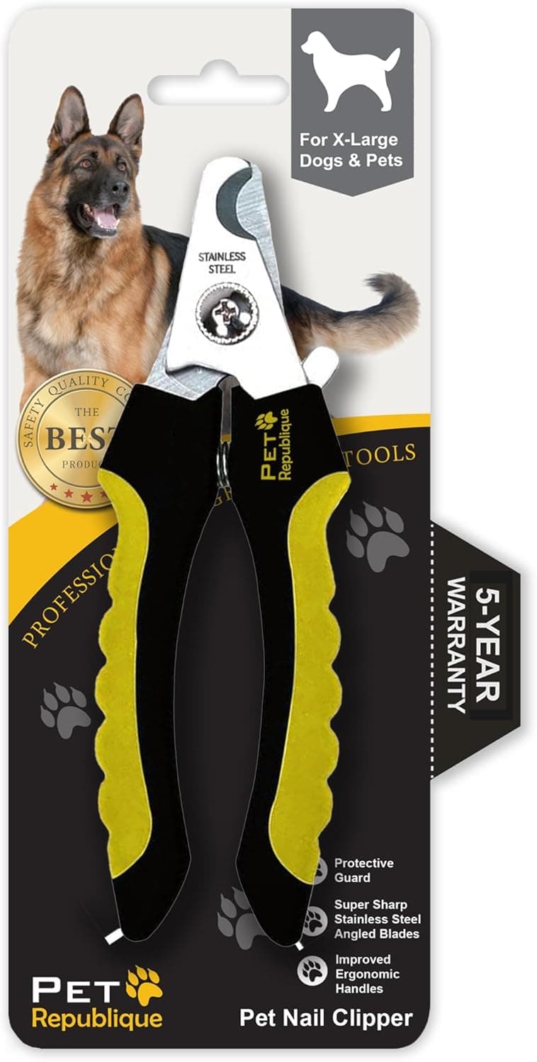 Pet Republique Dog Nail Clippers Series - Dog Claw Trimmer Kit (Clippers Only, Medium)