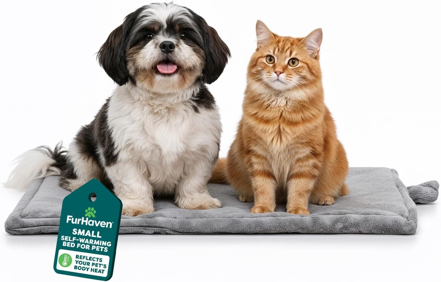 FurHaven ThermaNAP Self Warming Cat Mat, Machine Washable