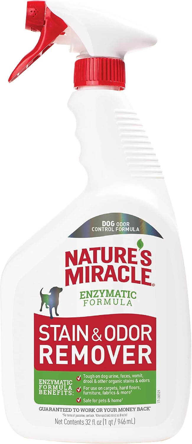 Nature's Miracle Stain and Odor Remover Dog 32oz Enzymatic Formula