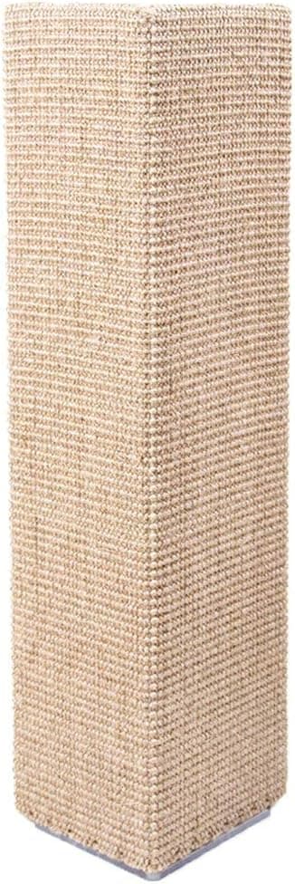 Sofa-Scratcher Squared Cat Scratching Post & Furniture Protector (Beige)