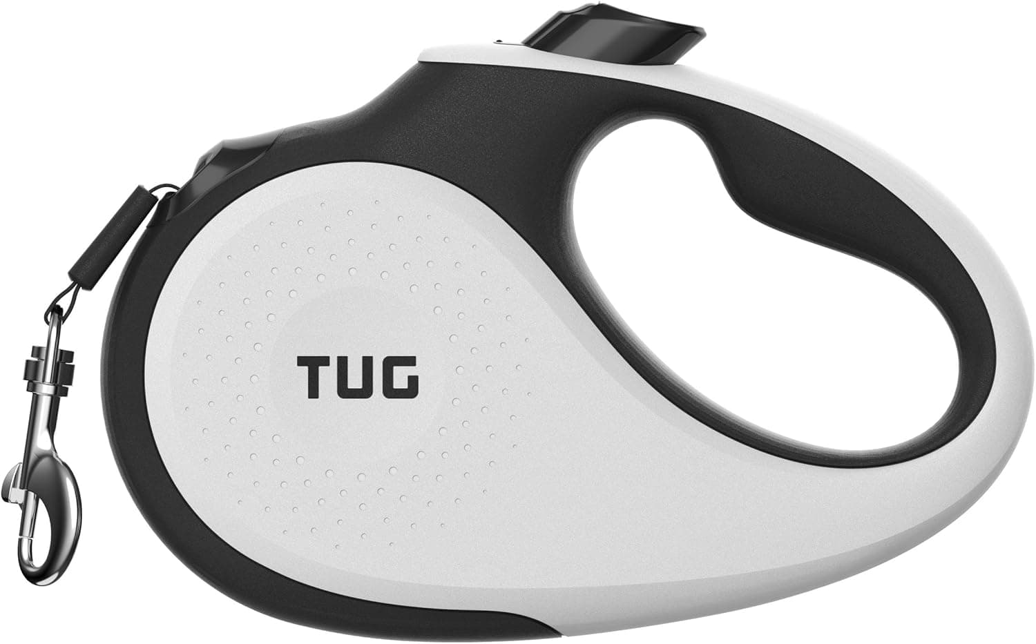 TUG 360 Tangle-Free Retractable Dog Leash, 16 ft Strong Nylon Tape (Medium)