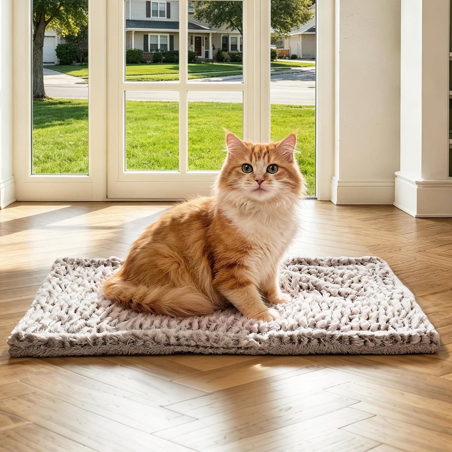Self Heating Cat Pad Self Warming Bed 27.5x18.5 Thermal Mat