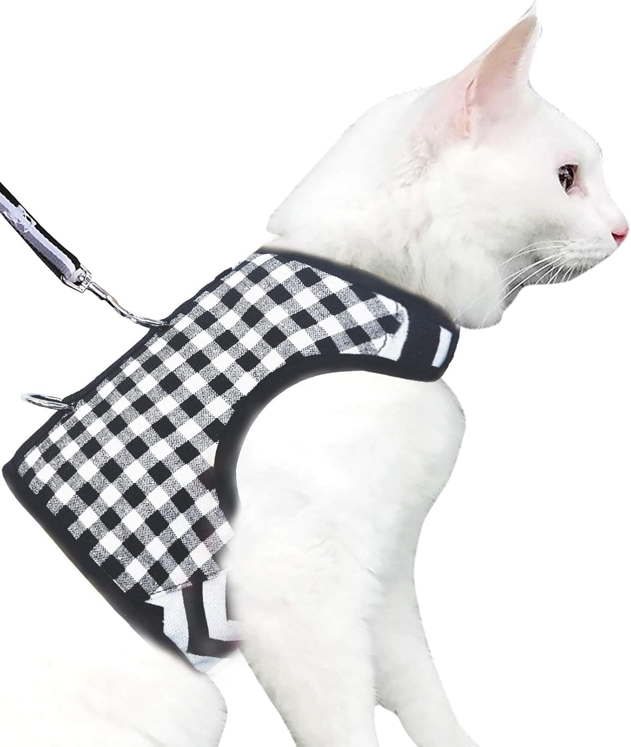 Yizhi Miaow Cat Harness and Leash for Walking Escape Proof, Padded Vest