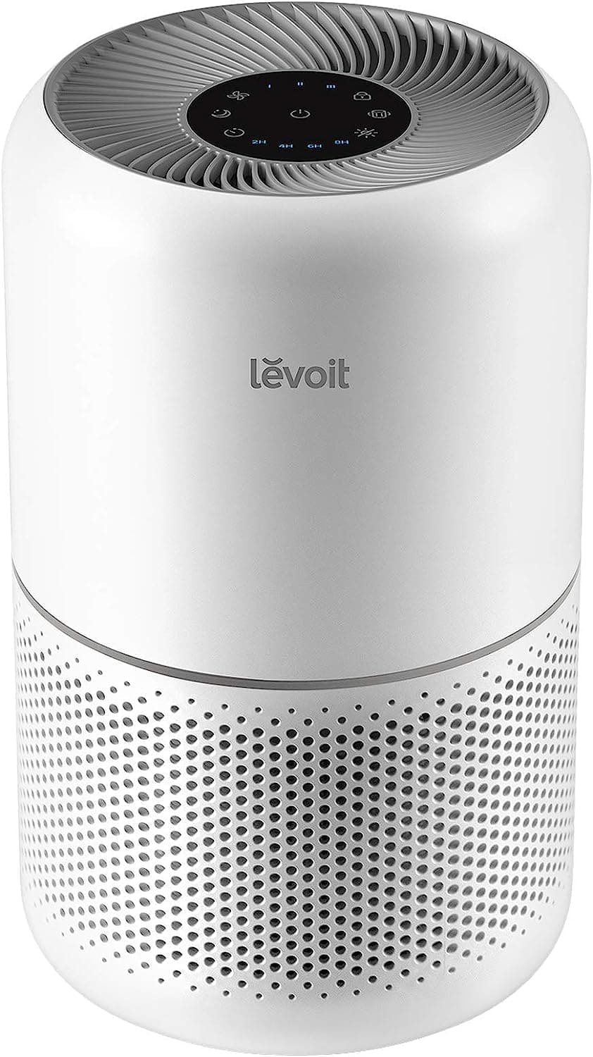LEVOIT Air Purifier for Home Pets Hair Allergies, Covers Up to 1073 ft², 3-in-1 HEPA Filter with Sleep Mode, C
