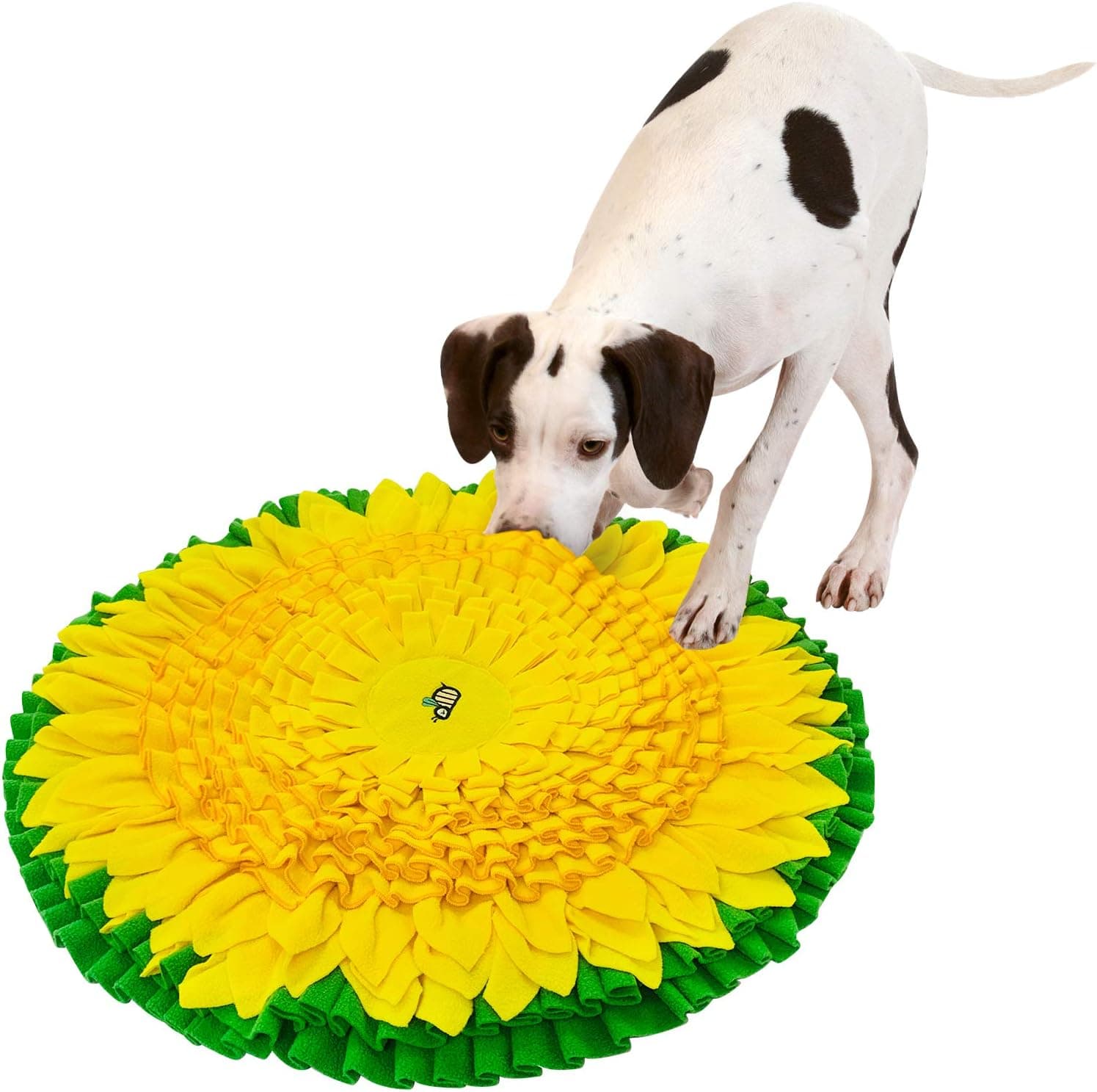 PetFun Dog Snuffle Mat for Feeding, Foraging, Nosework Training, Machine Washable 24 Inches