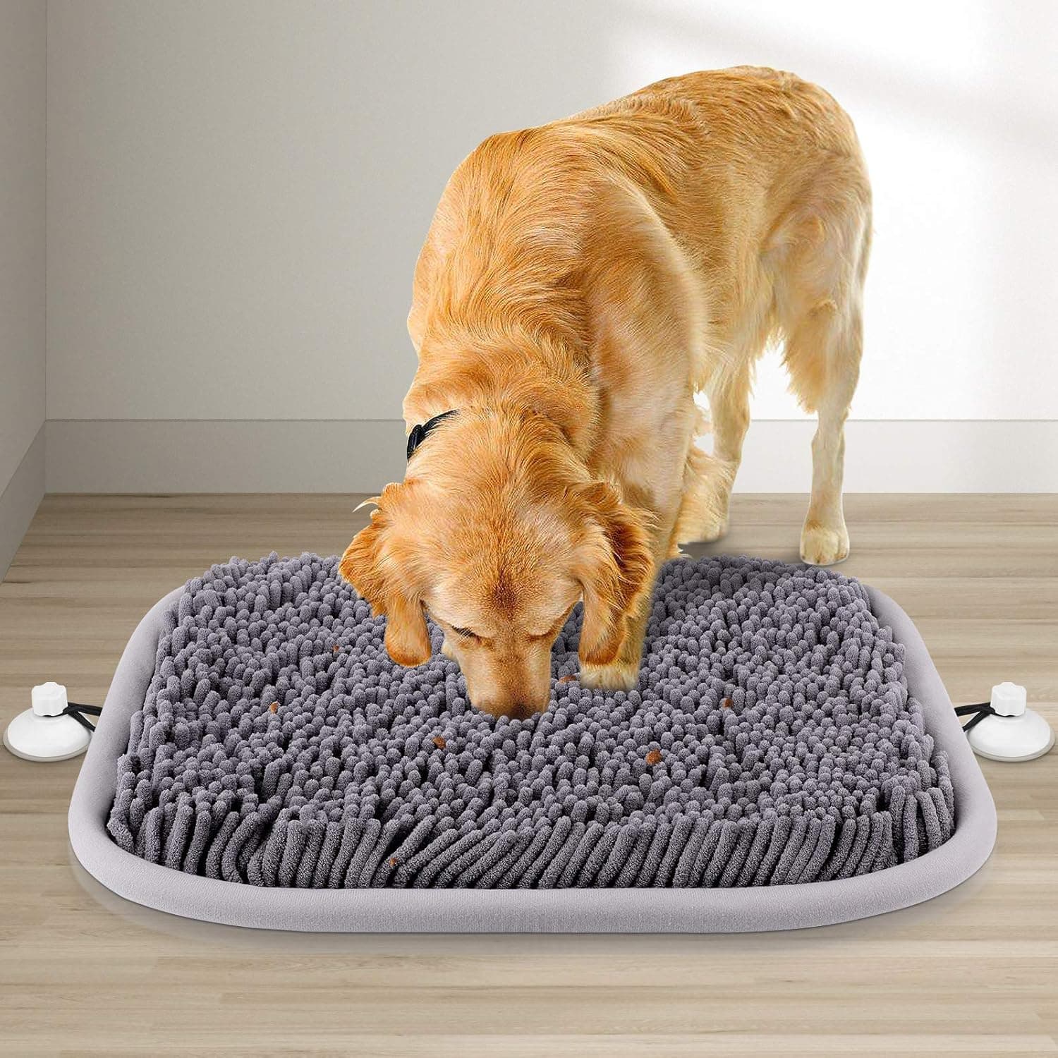 Rundik Snuffle Mat for Dogs, 17'' x 21'' Dog Sniffing Interactive Feeding Game