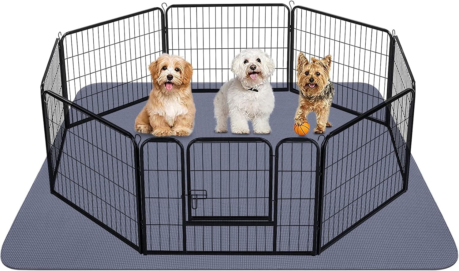 INVENHO Washable Pee Pads for Dogs, Highly Absorbent Reusable Non-Slip Waterproof Quick Dry Whelping Pads