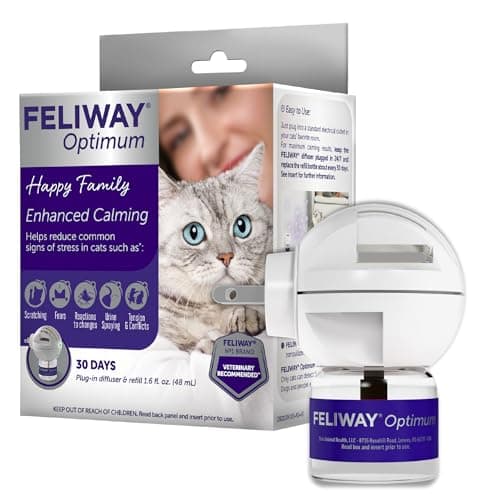 FELIWAY Optimum Cat Calming Pheromone Diffuser Kit
