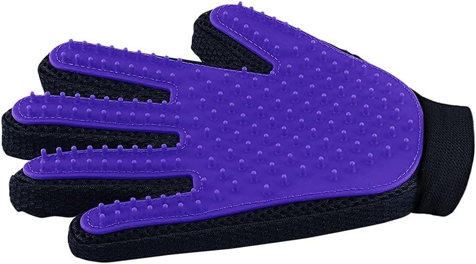 Pet Hair Remover Glove - Gentle Pet Grooming Glove Deshedding Glove
