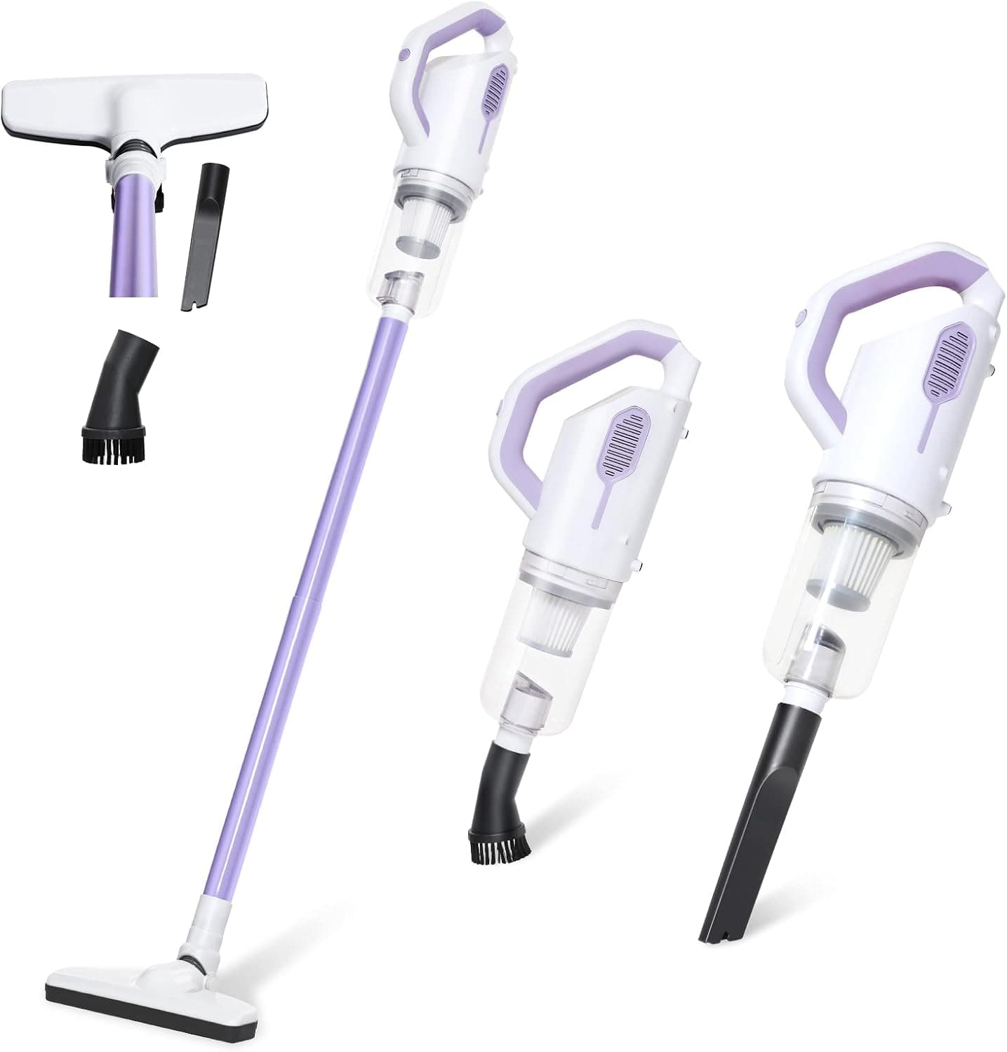 Wistopht Cordless Vacuum Cleaner 9000Pa Lightweight Stick
