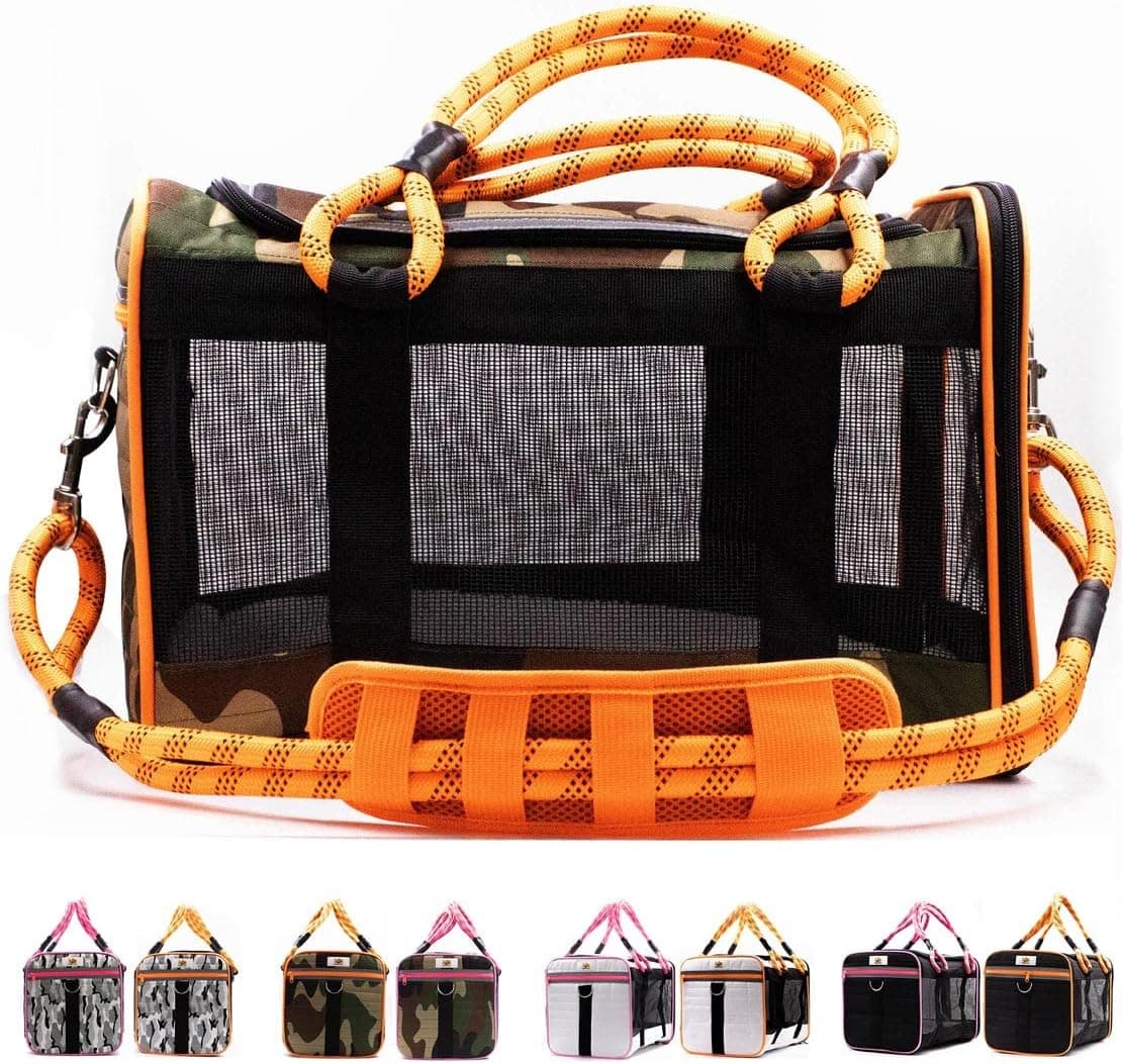 Buddy's Best Airline Approved Pet Carrier, Fits Under Seat, TSA Compliant