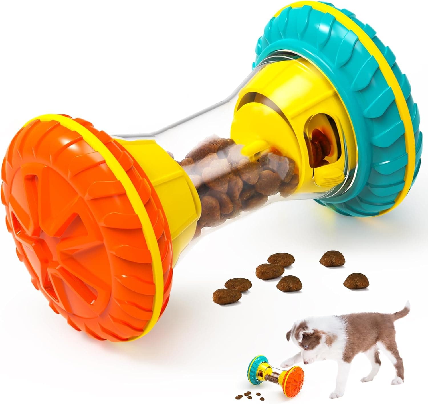 BoYoYo Interactive Dog Puzzle Toys, Treat Dispensing Slow Feeder