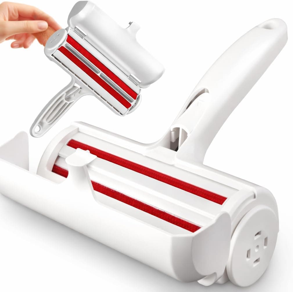 Reusable Pet Hair Remover Roller for Dog and Cat Hair - Lint Remover Brush for Couch, Carpet, Furniture, Car Seats